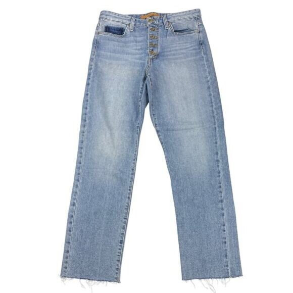 Joe's Jeans Debbie High Rise Straight Crop Jean In Kamryn Size 27 - Picture 3 of 9